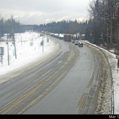 Open – Hwy 97 Closed at Salmon Valley due to&nbsp;MVI…